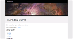 Desktop Screenshot of journal.paul.querna.org